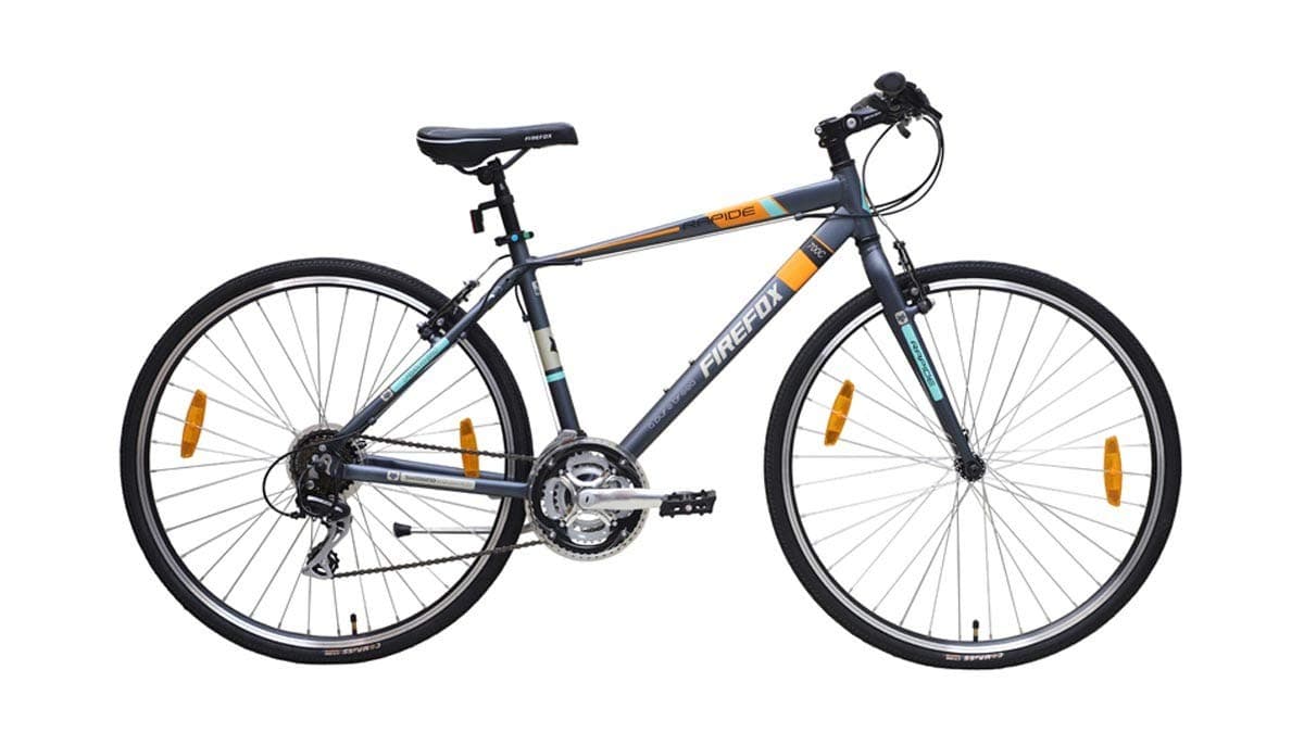 Firefox Bikes Bicycle 26 (Rapide, 21S), Matt Grey, 18, 700