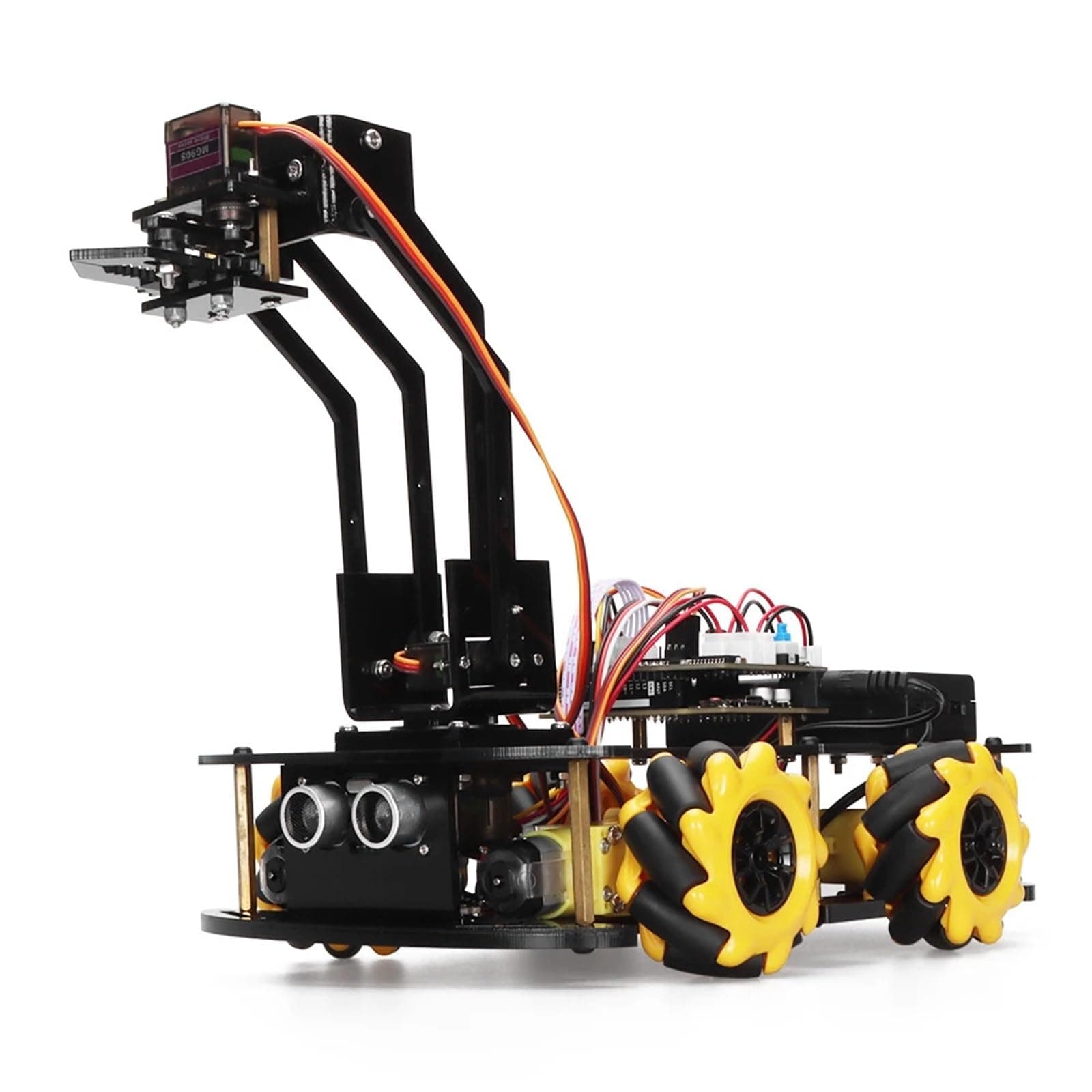 Smart Robotic Arm Car Kit For Arduino Programmable Automation Sets Robotic Electronic Kit Education Automation Equipment Kits