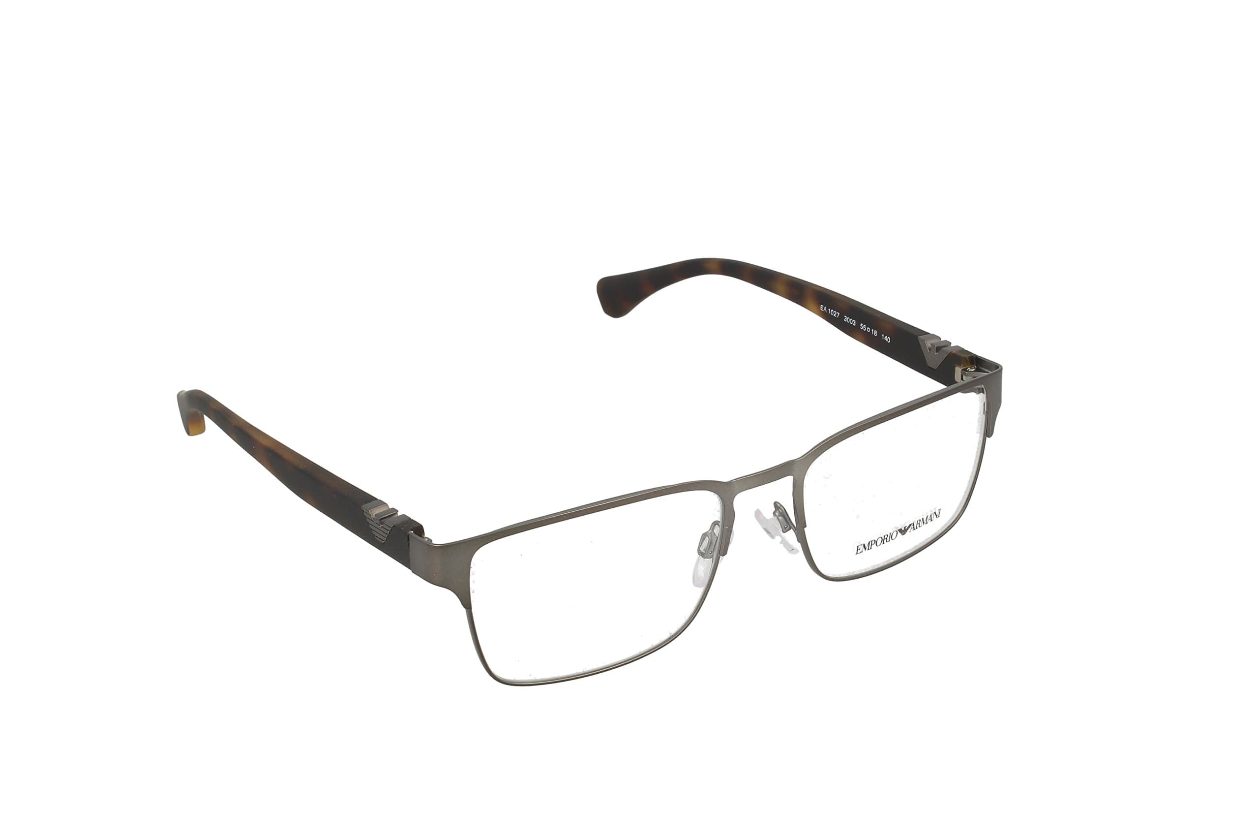 Ray-Ban Men’s 3003 Optical Frames, Multicolour (Matte Gunmetal), 55