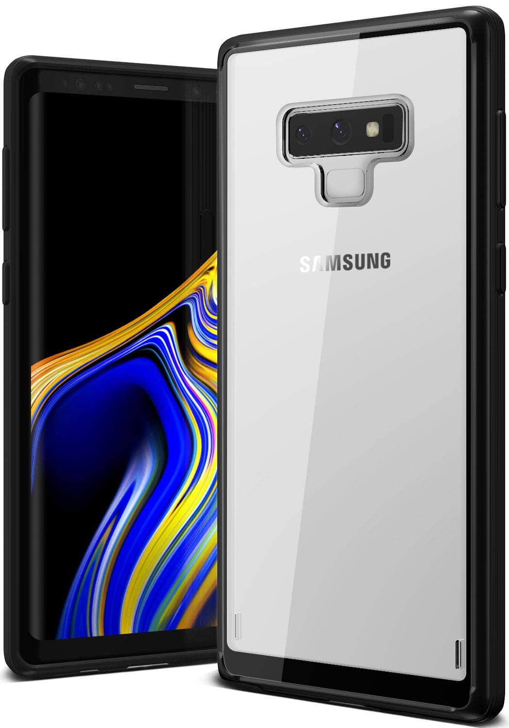 Crystal Chrome designed for Samsung Galaxy Note 9 cover/case - Black