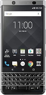 BlackBerry KEYone 32GB BBB100-1 - 4.5" Inch Factory Unlocked LTE Smartphone (Silver) - International Version - No Warranty in The US - GSM ONLY, NO CDMA