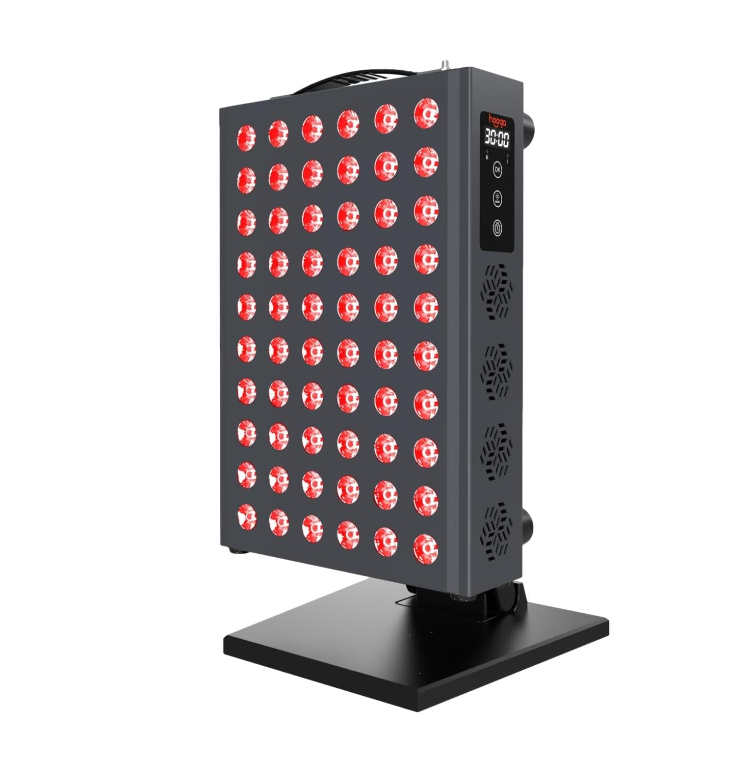 Red Light Therapy Panel Device – 660nm Red & 850nm Near Infrared Light Therapy, LED Light Therapy Lamp for Face & Body, Dual Chip LEDs, Timer, Adjustable Stand – PRO300