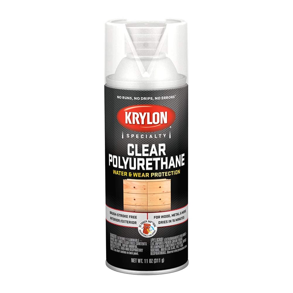 Krylon K07005 Polyurethane Gloss Varnish Paint, 11 Ounce