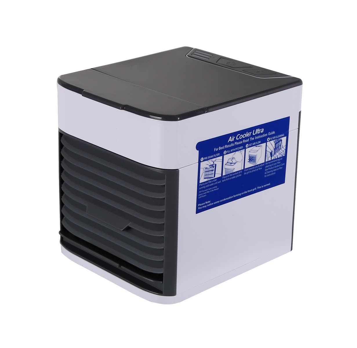 Heartell Personal Mini Air Cooler Ultra|Practical Shell, 2X Cooling Power and Quieter USB Cooler| Portable Conditioner for Children Safety, Office Table, Bedside Cupboard, etc.