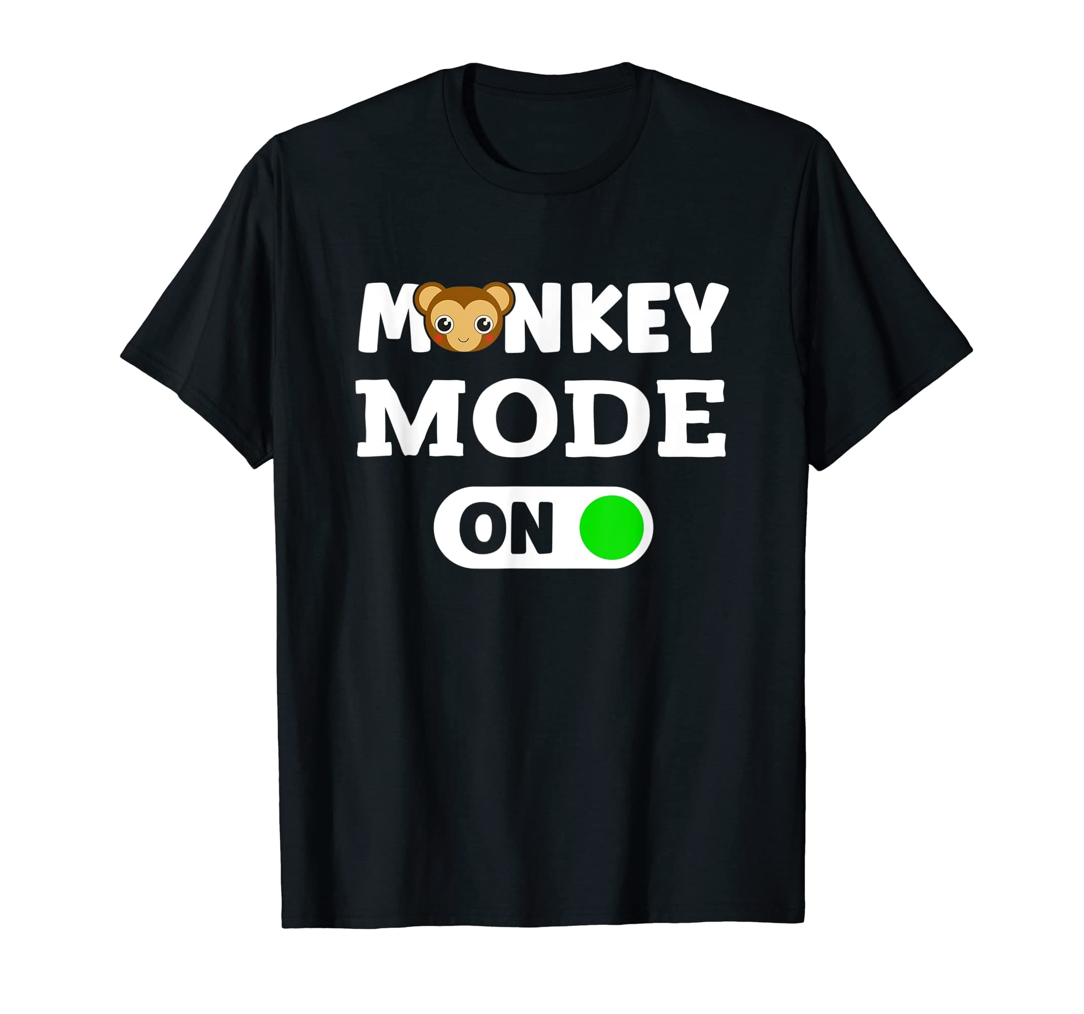 Great Monkey Animal Monkey DesignsMonkeys Animal Monkey Mode On T-ShirtOEKO-TEX STANDARD 100