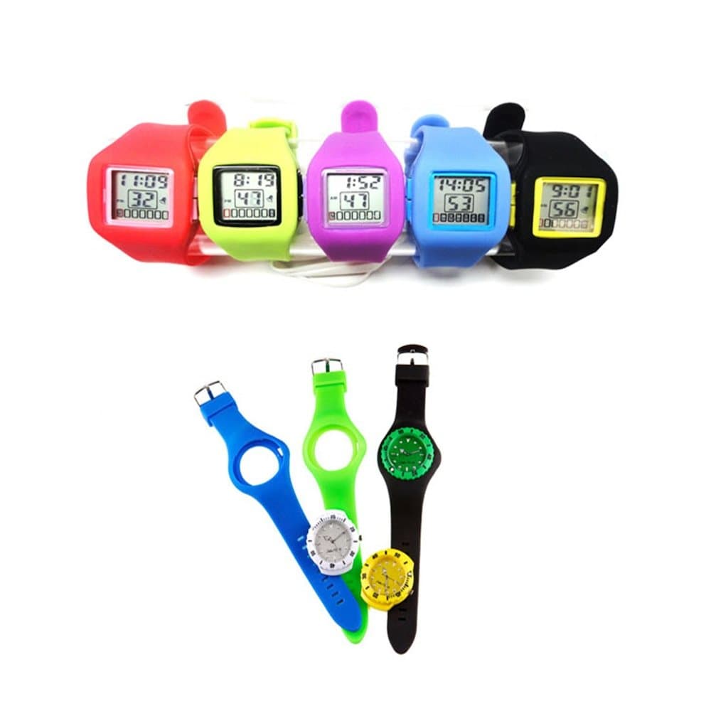 Watches Silicone, Plush, Mixed, Medium