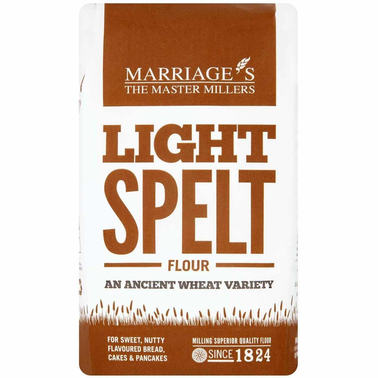 Tilda Marriages Light Spelt Flour, 1 kg