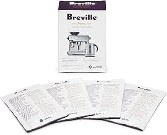 BES007 Espresso Machine Descaler for Breville Models, 4 pack