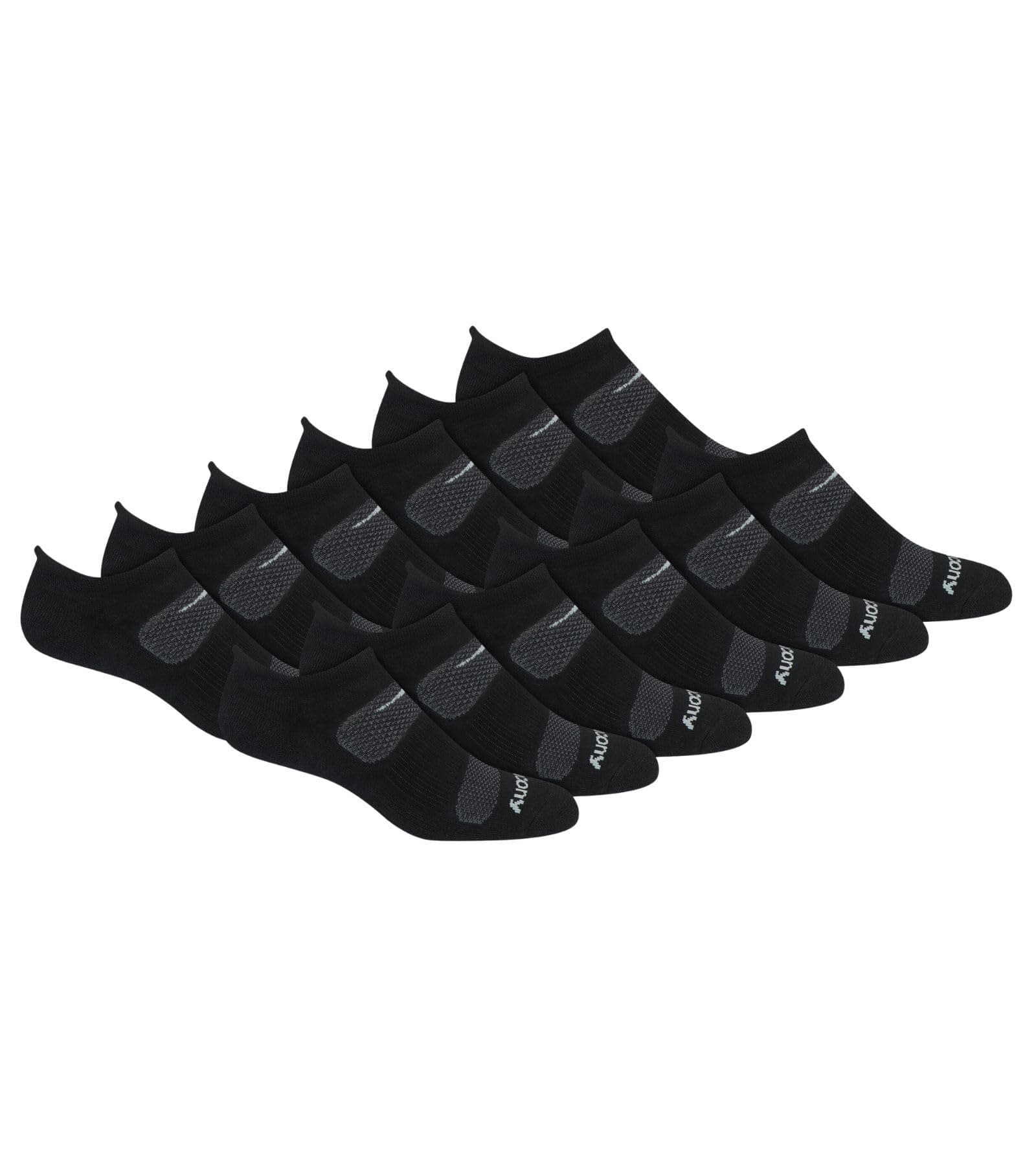 Men's Rundry Mesh Ventilating Comfort Fit Performance Tab Socks Available in M-xl (6, 12 Pairs)