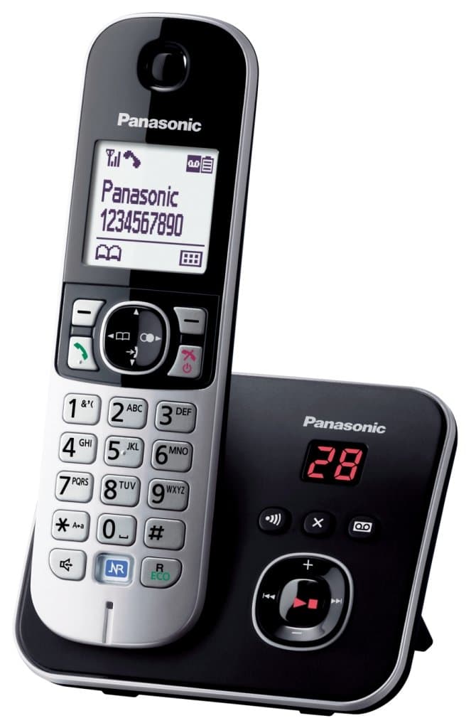 Panasonic KX-TG6821EB Single DECT Cordless Telephone with Answer Machine