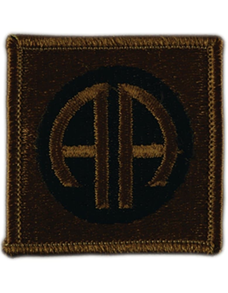 82nd Airborne Subdued Patch with Airborne Tab