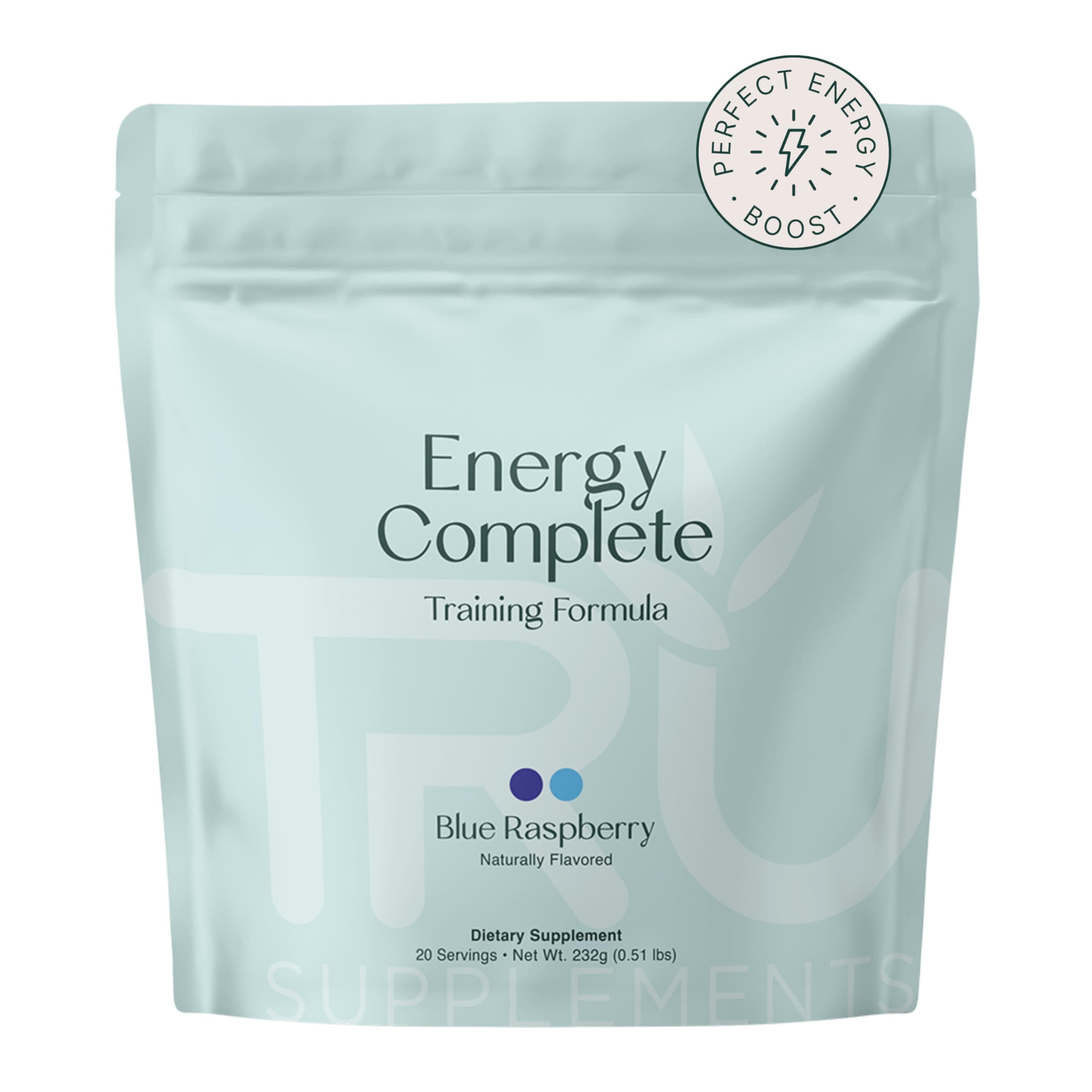 Supplements Energy, Pre Workout Training Formula, Vegan Friendly, No Jitters, Improve Workout Performance, Naturally Extracted Flavors, 20 Servings (Blue Raspberry)