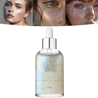 Orphic Body Shimmer, Opphic Body Glitter Oil, 30 ml Orphic Shimmer Dry Oil, Glowing Body Shimmer Dry Oil, Body Shimmer Lotion, Glitter Body Oil, Colour Changing Glitter Oil Under Light (Interstellar)