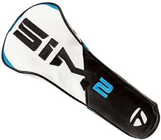 TaylorMade 2021 Golf Sim2 Driver Headcover Black/White/Blue/Lime Neon