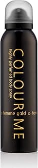 COLOUR ME Gold Femme Perfume for Women. 150ml Body Spray, Luxury Fragrance - Womens Perfume, Long Lasting Fragrance for Women by Milton-Lloyd
