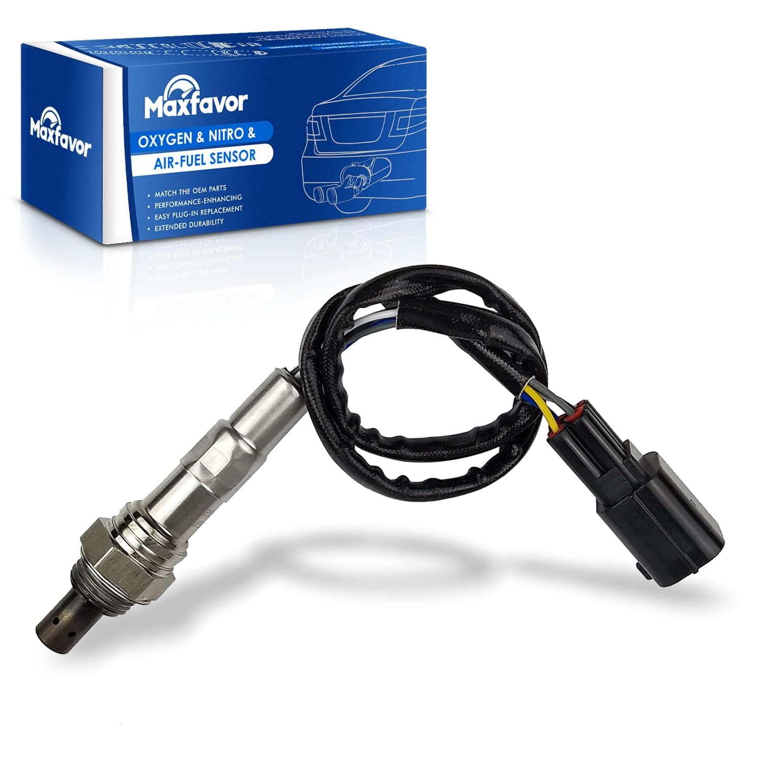 Air Fuel Ratio Sensor Replacement for Mazda 3 2009-2010 Sport 2.0L, 2008-2010 Mazda 5 2.3L, 2006-2009 Mazda 3 2.0L 2.3L, 234-5015 Upstream Oxygen Sensor