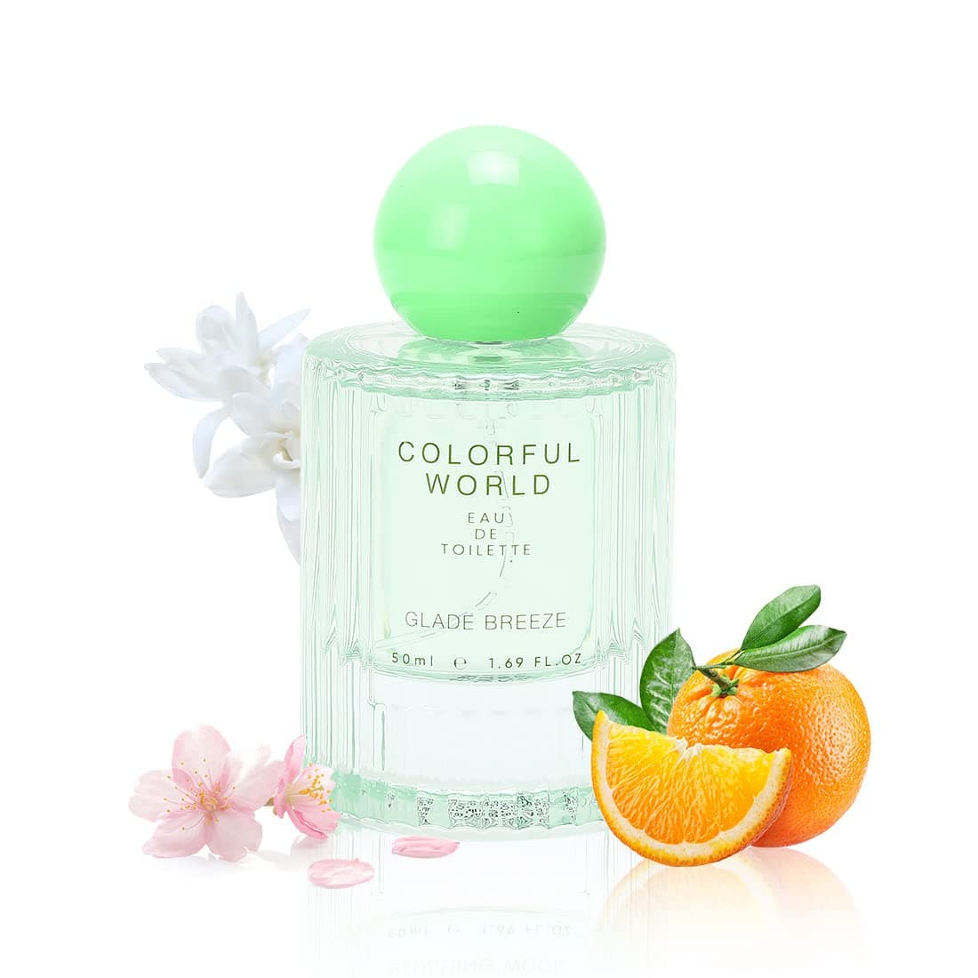 Perfume for Women, EDT Luxury Perfume with Long Lasting Fragrance for Everyday Wear, Floral and Fruity Fresh Scent,Colorful World Serie (Glade Breeze),50ML