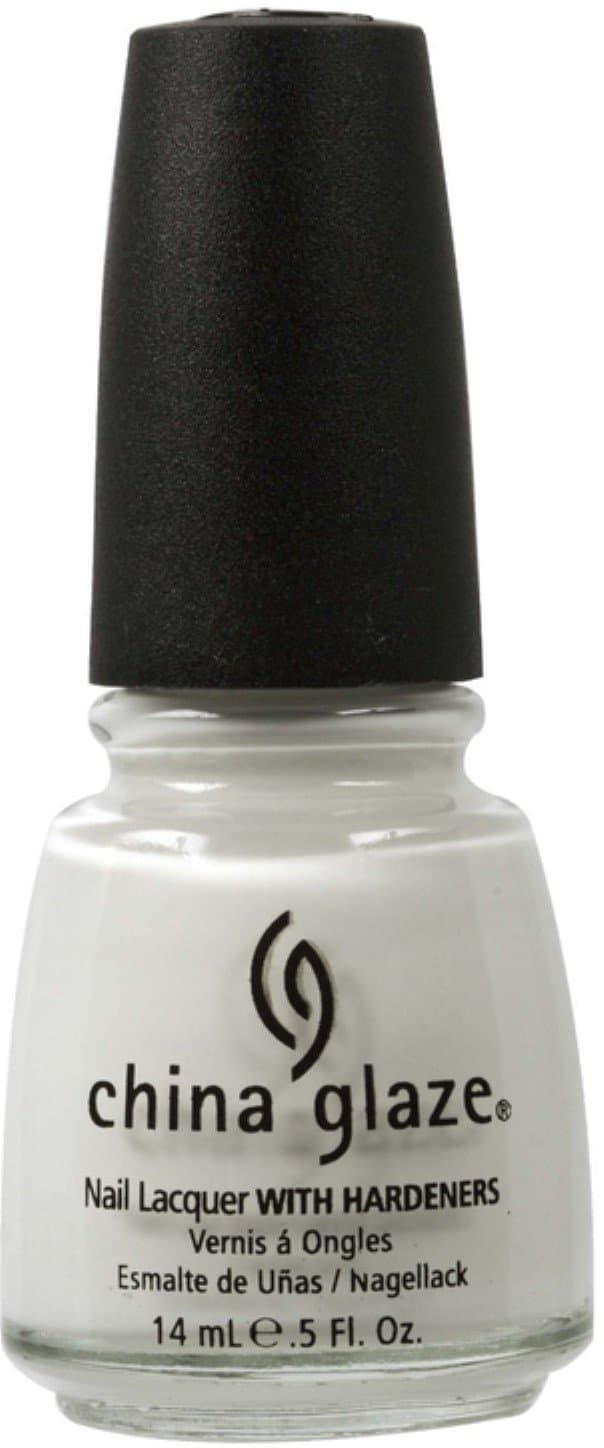 Nail Polish, White on White 023