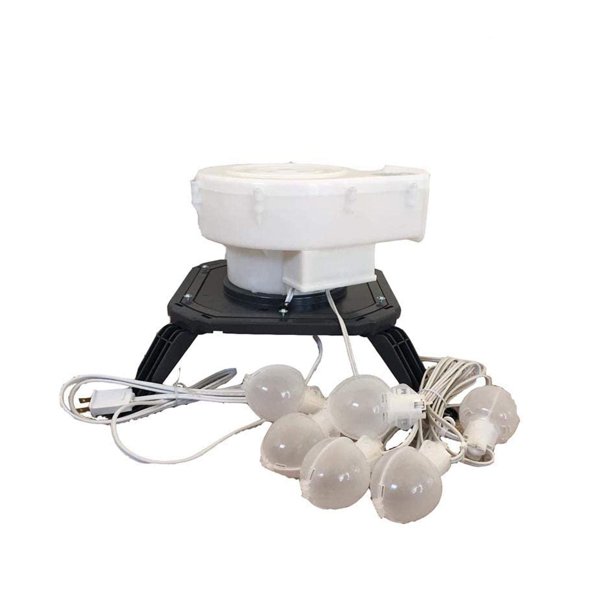 Replacement YEF-80 Fan with Base and Lights for Gemmy Airblown Inflatables