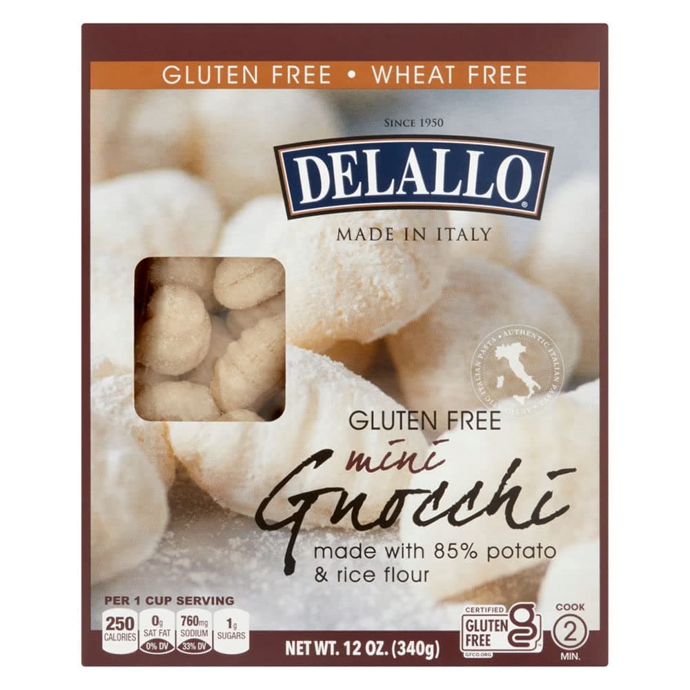 Delallo Gnocchi Gf 12 Oz