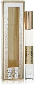 Victoria's Secret Bombshell Gold Eau de Parfum Rollerball, 0.23 Fl. Oz. / 7ml Travel Size (Bombshell Gold)