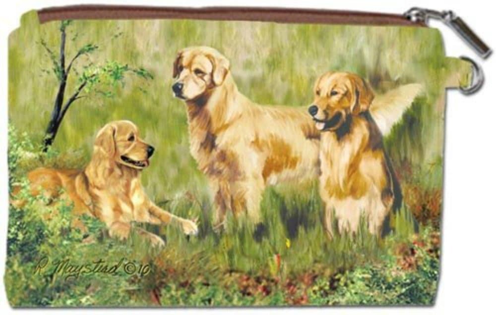 GOLDEN RETRIEVER Zippered Pouch