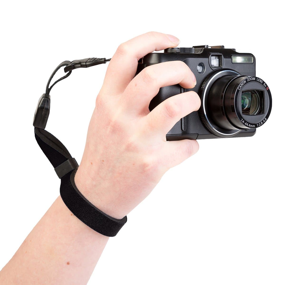Cam Strap - QD | Quick Release Wrist Strap for Digital, Film & Vintage Cameras – Black, Made in USA