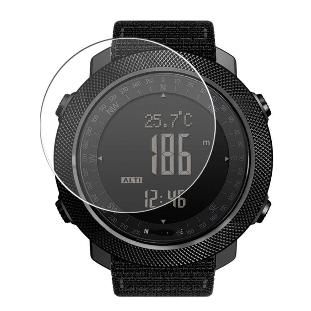 Puccy 3 Pack Screen Protector Film, compatible with Smartwatch smart watch NORTH EDGE APACHE TPU Guard （ Not Tempered Glass Protectors ）, Transparent