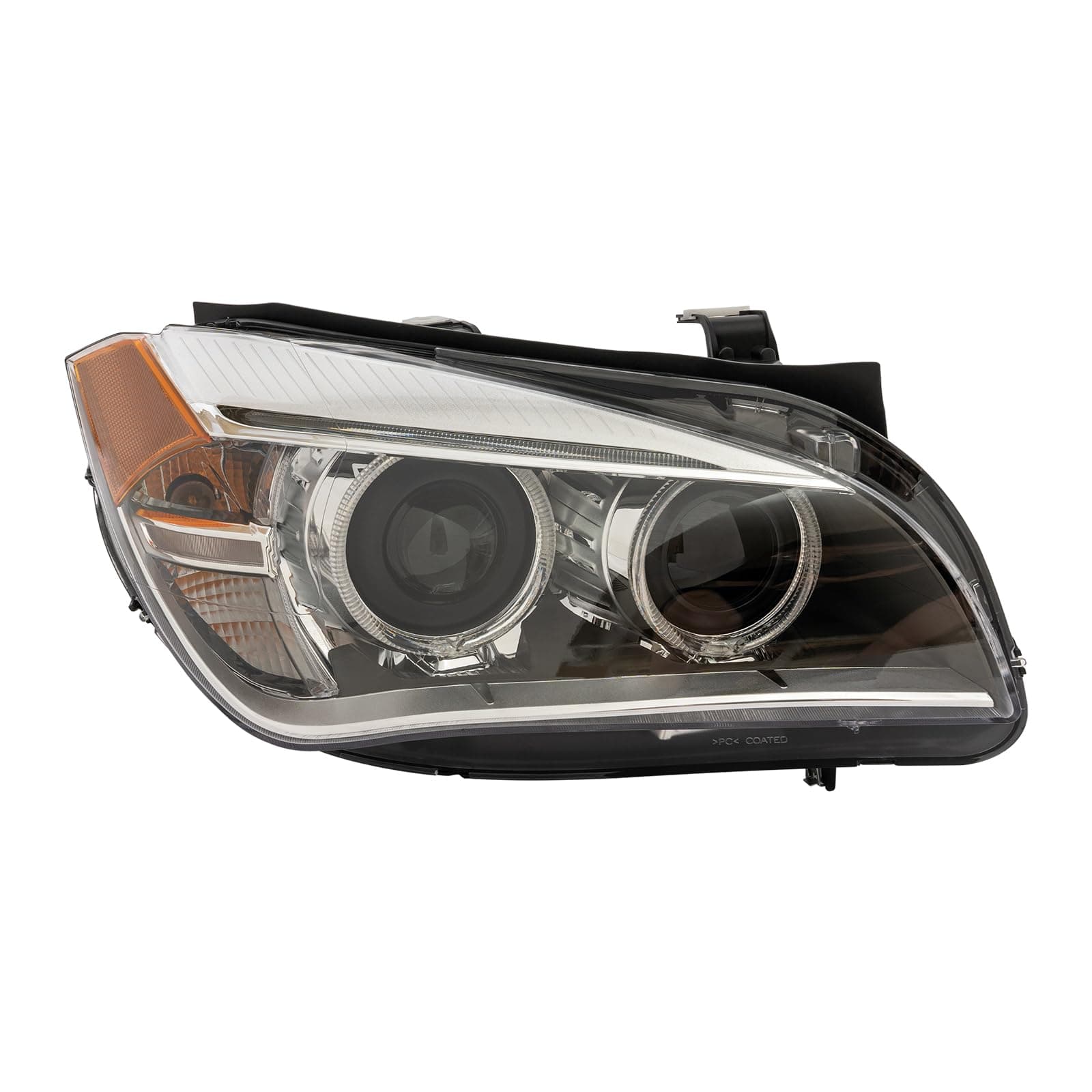 Front Xenon Headlight Assembly Compatible Left+Right Side Driver & Passenger Head Lights Direct Replacement Headlamps for 2013 2014 2015 BMW X1 sDrive28i M Sport NON-Base Models xDrive35i (Right)
