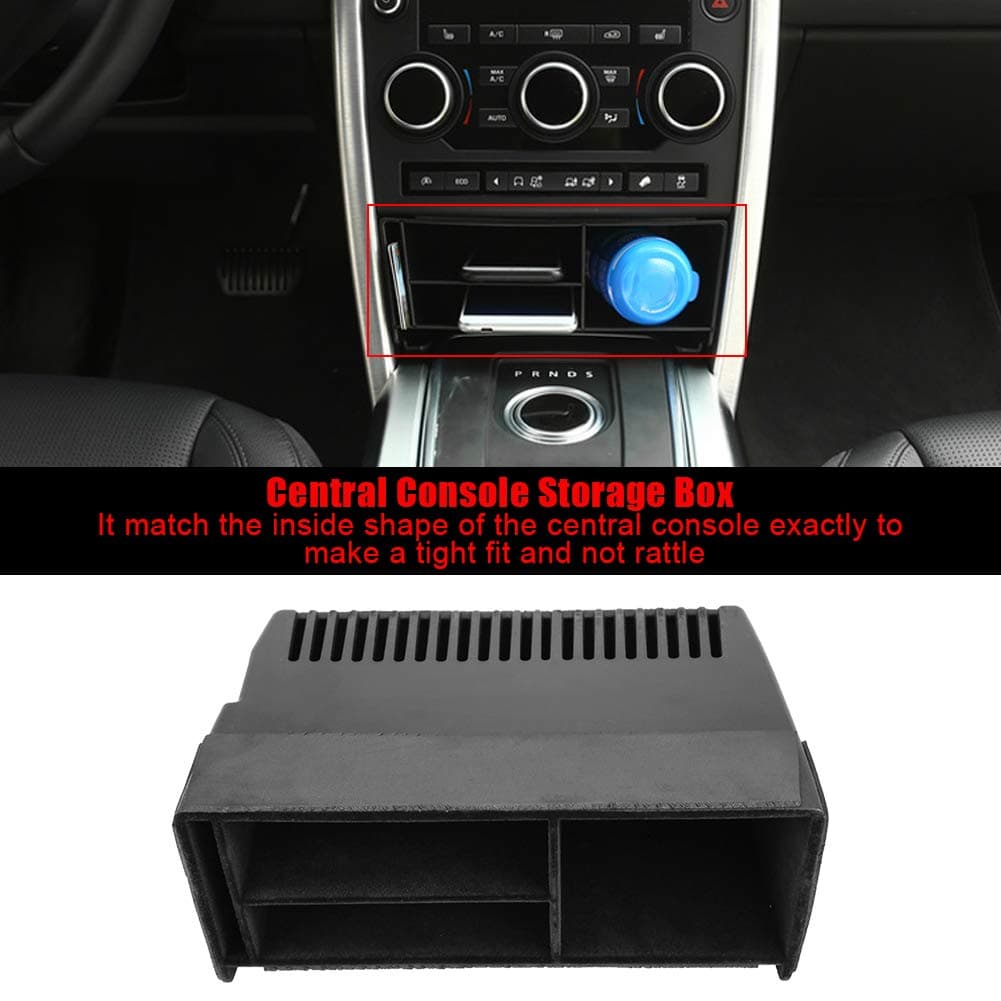 XingYue Direct Car Central Console Storage Box Case Phone Tray Accessory for Discovery Sport 2015-2018