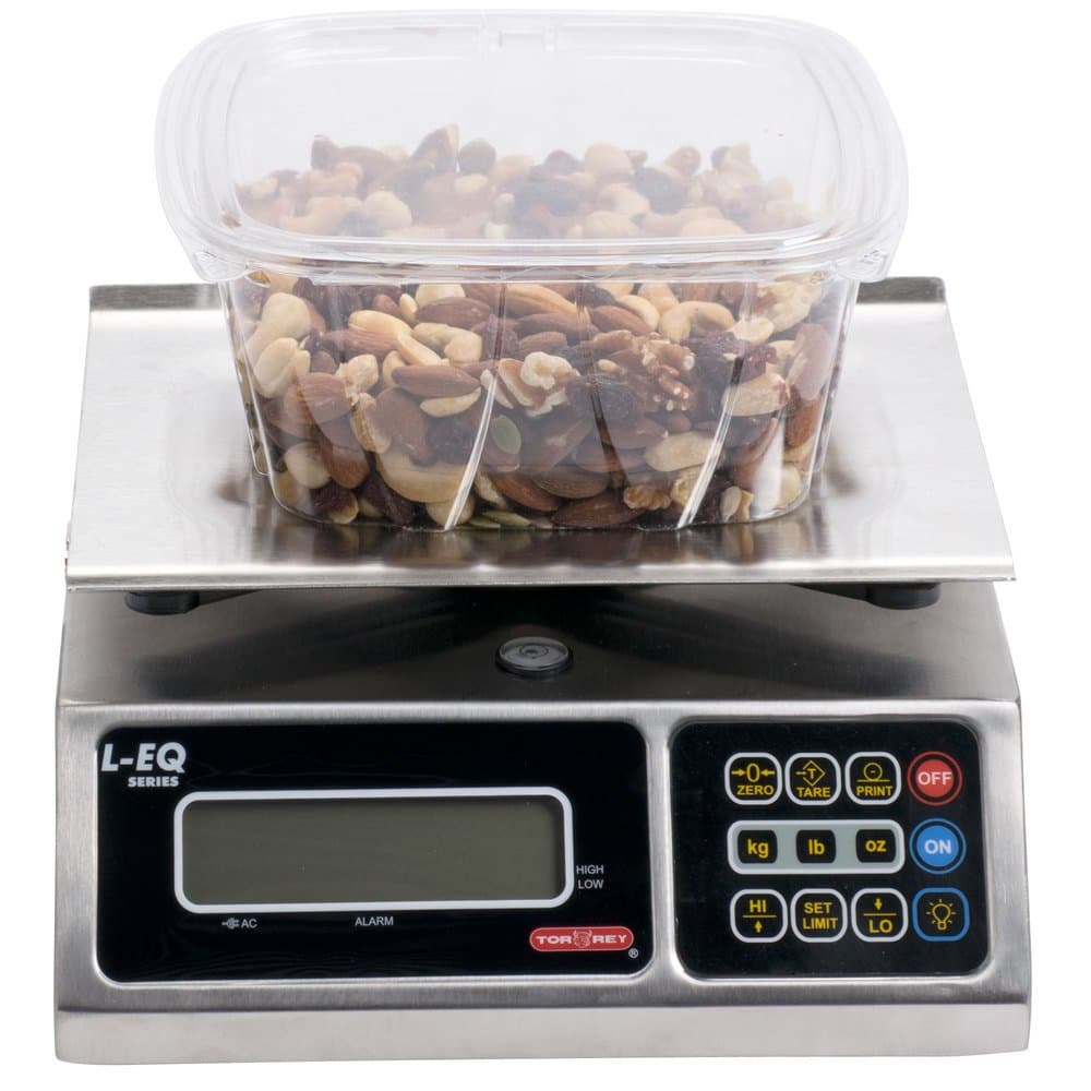 Tor Rey L-EQ-5/10 10 lb. Digital Portion Control Scale, Legal for Trade