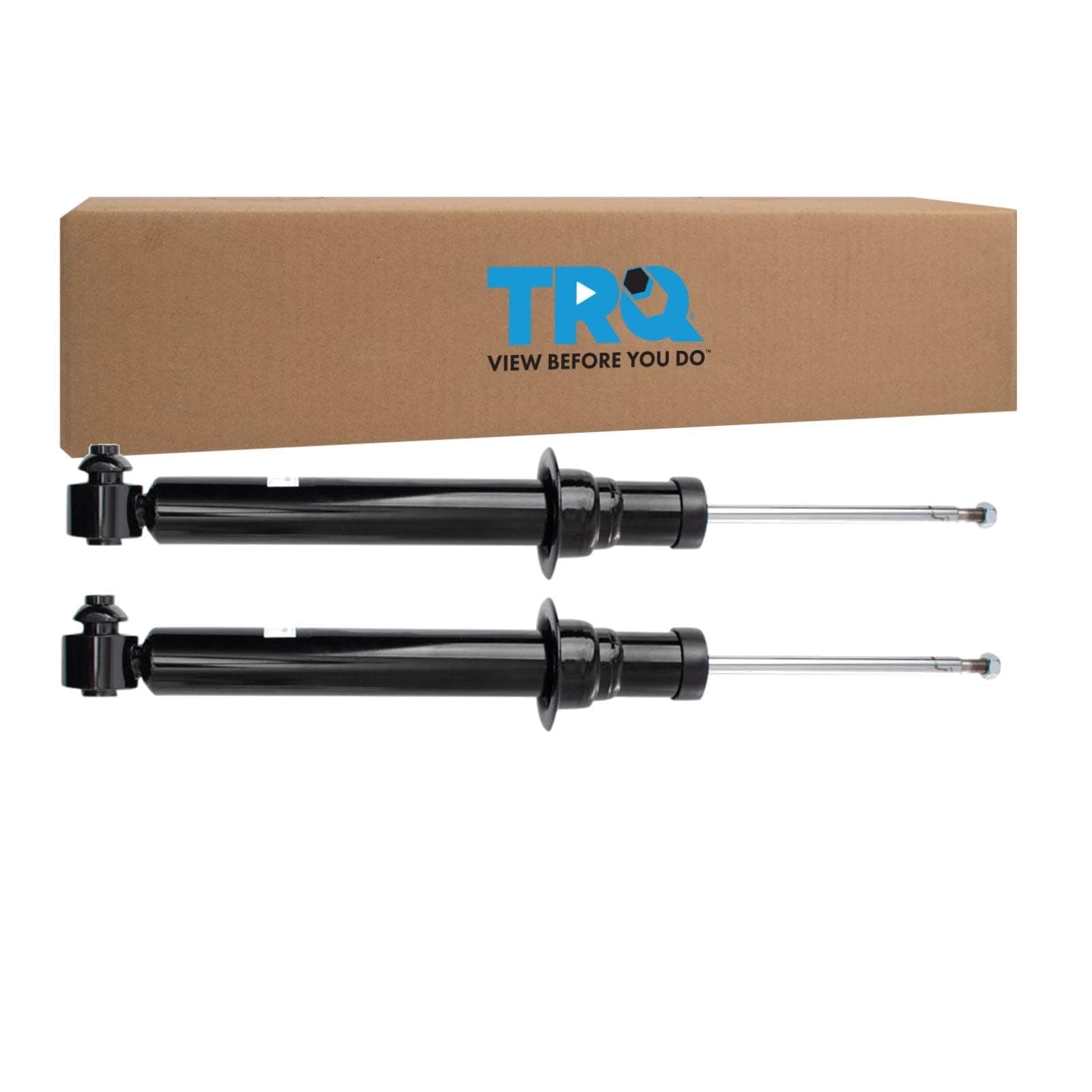 TRQ Rear Shock Absorber Set Compatible with 2011-2016 BMW 528i 2012-2016 528i xDrive 2014-2016 535d 535d xDrive 535i 535i xDrive 550i 550i xDrive 2013-2019 640i Gran Coupe 650i Gran Coupe