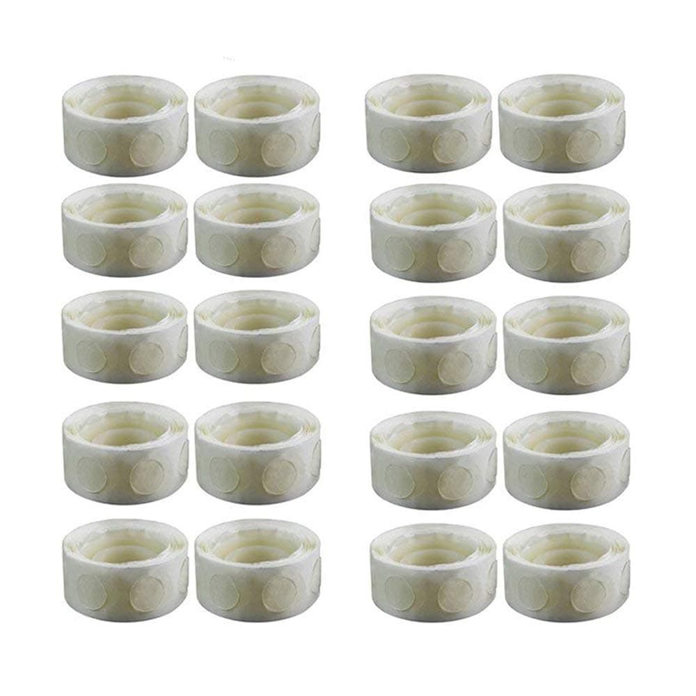 2000 PCS Glue Point Clear Balloon Glue Removable Adhesive Dots Double Sided Dots of Glue Tape for Balloons Party or Wedding Decoration,20 Rolls