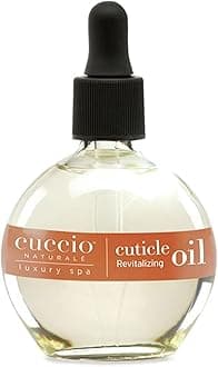 Cuccio Naturale Revitalizing Cuticle Oil - Hydrating For Repaired Cuticles Overnight Remedy Damaged Skin And Thin Nails Paraben Cruelty-Free Formula Vanilla Bean Sugar 2.5 Oz