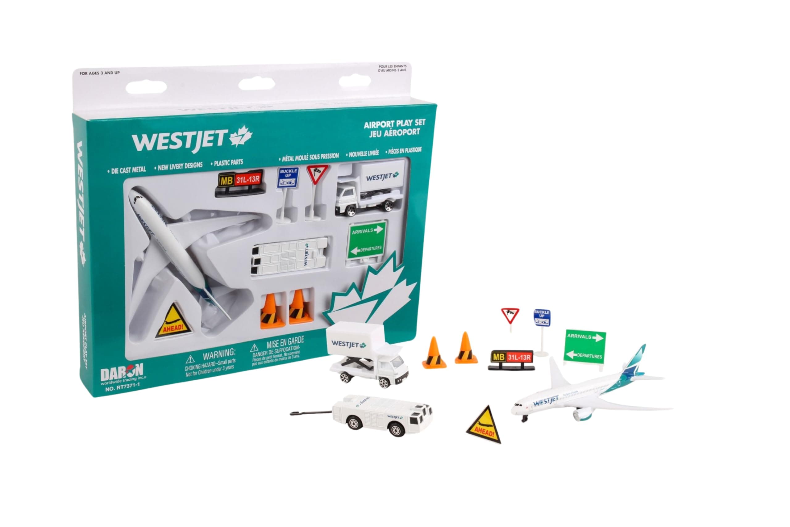 Westjet Airport Playset, Multi-Coloured