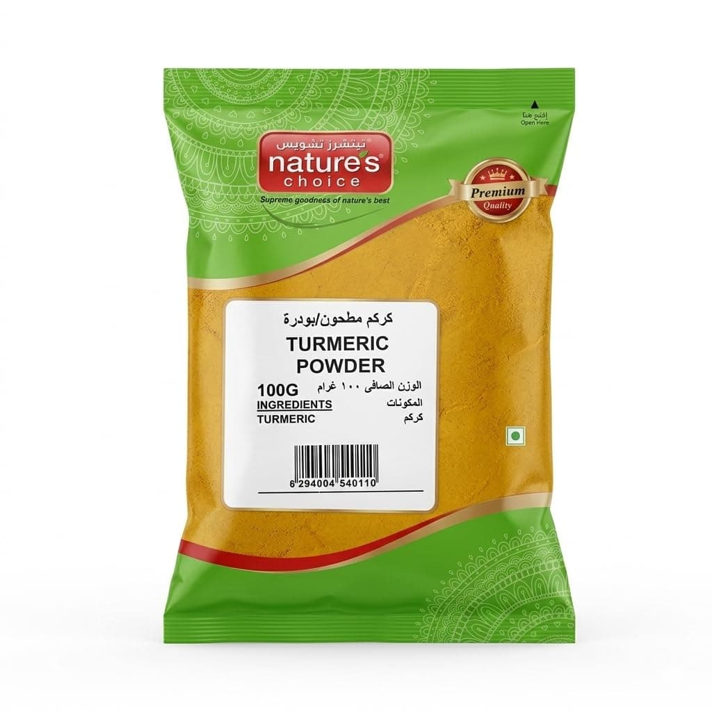 Natures Choice Turmeric Powder In Pouch, 100 Gm