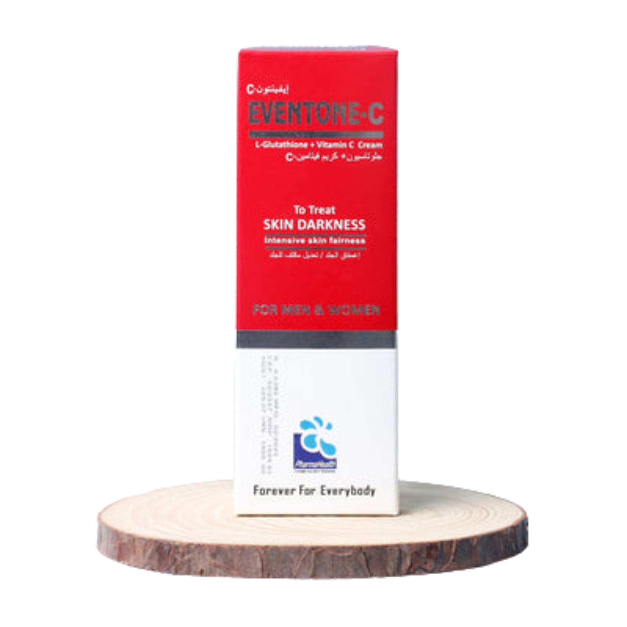 Pharmahealth Eventone-C L-Glutathione & Vitamin C Face Cream – Hydrating & Brightening Moisturizer for Uneven Skin Tone, Anti-Aging, Wrinkle Care – For Men & Women