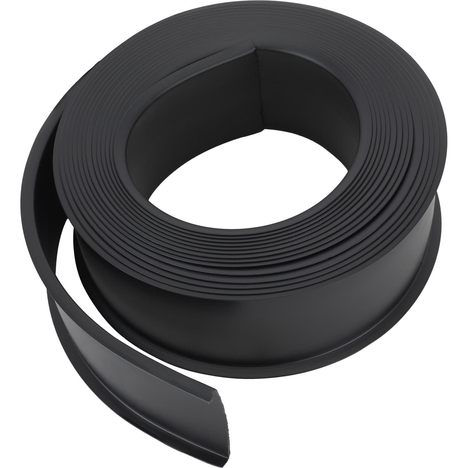 Speedway Motors Leaf Spring Liner with Lip 2-1/4 Inch Wide Black Poly Leaf Spring Insert 20 Foot Roll Reduces Interleaf Friction for Smoother Quieter Ride