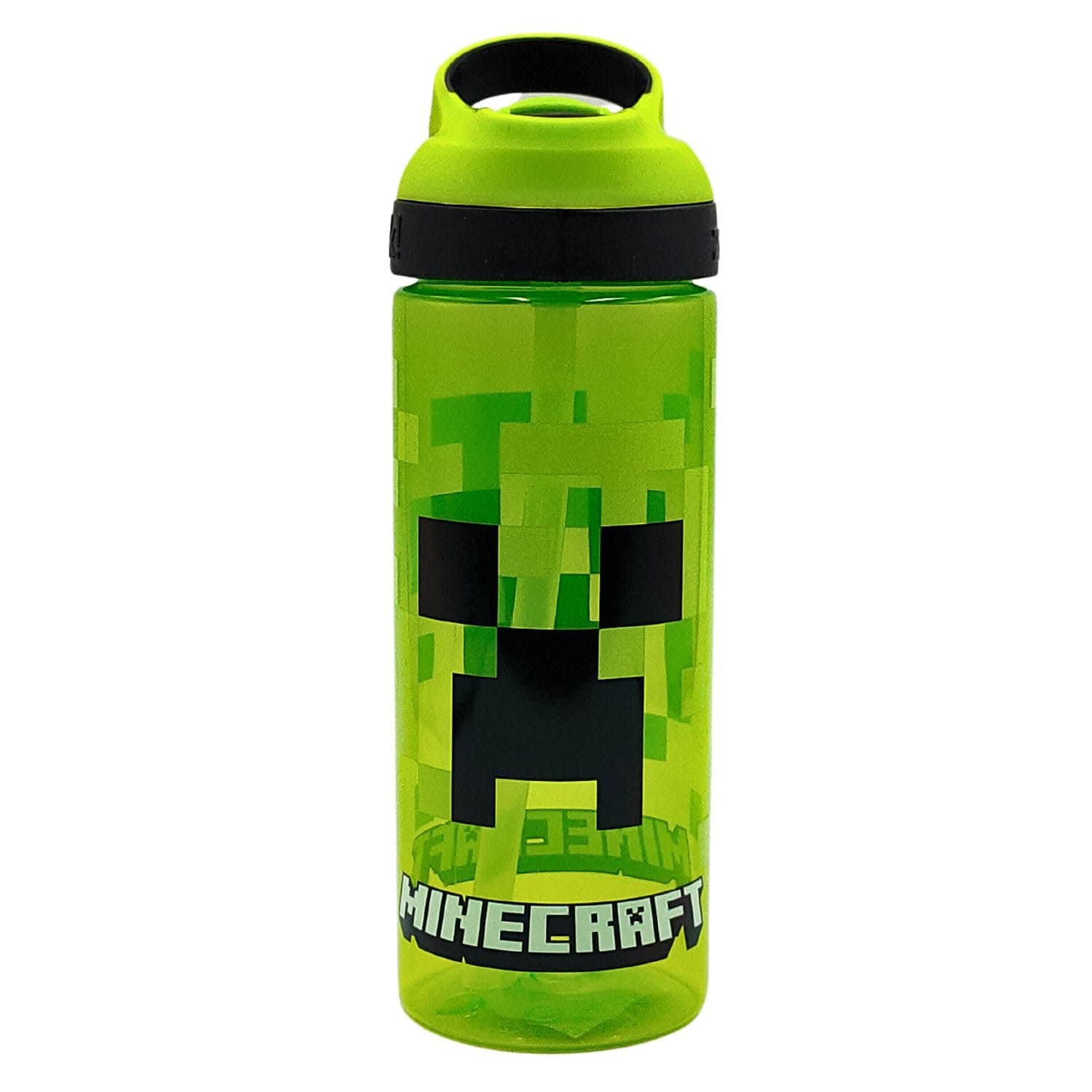 Minecraft Atlantic Creeper Drinks Bottle with Logo | Eco Friendly BPA-free Pl...