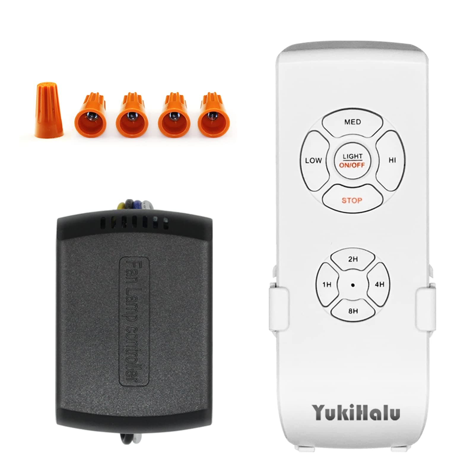Small size universal ceiling fan remote control kit