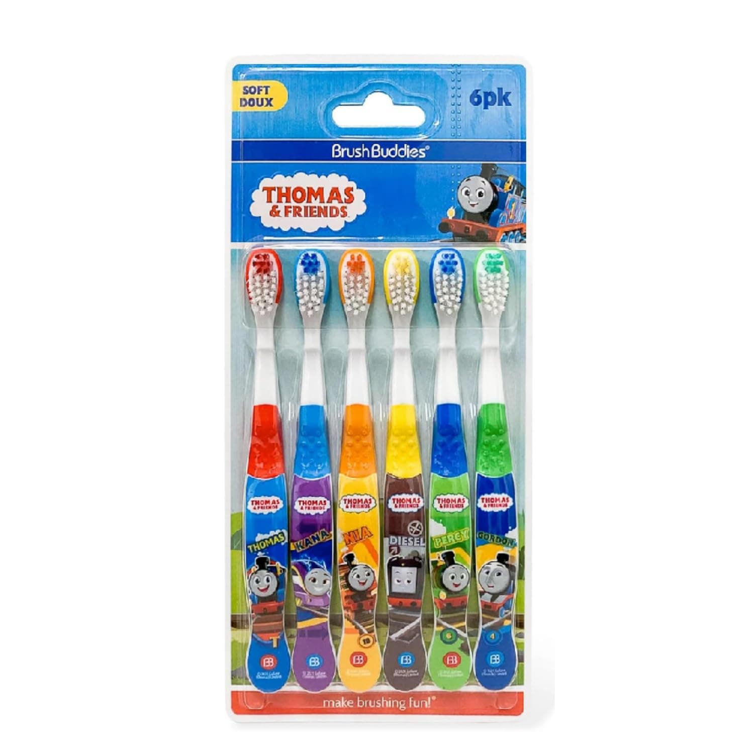 Thomas & Friends 6pk Toothbrush