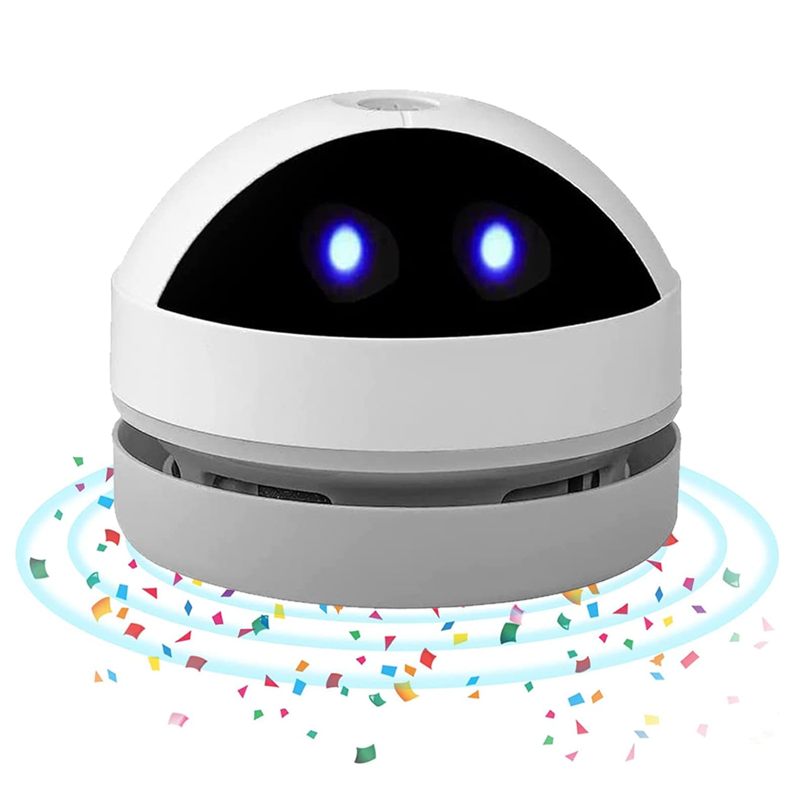 Funmo USB Rechargeable Portable Wireless Mini Vacuum Cleaner, High Suction Power Dust Cleaner for Desktop, Office, Car