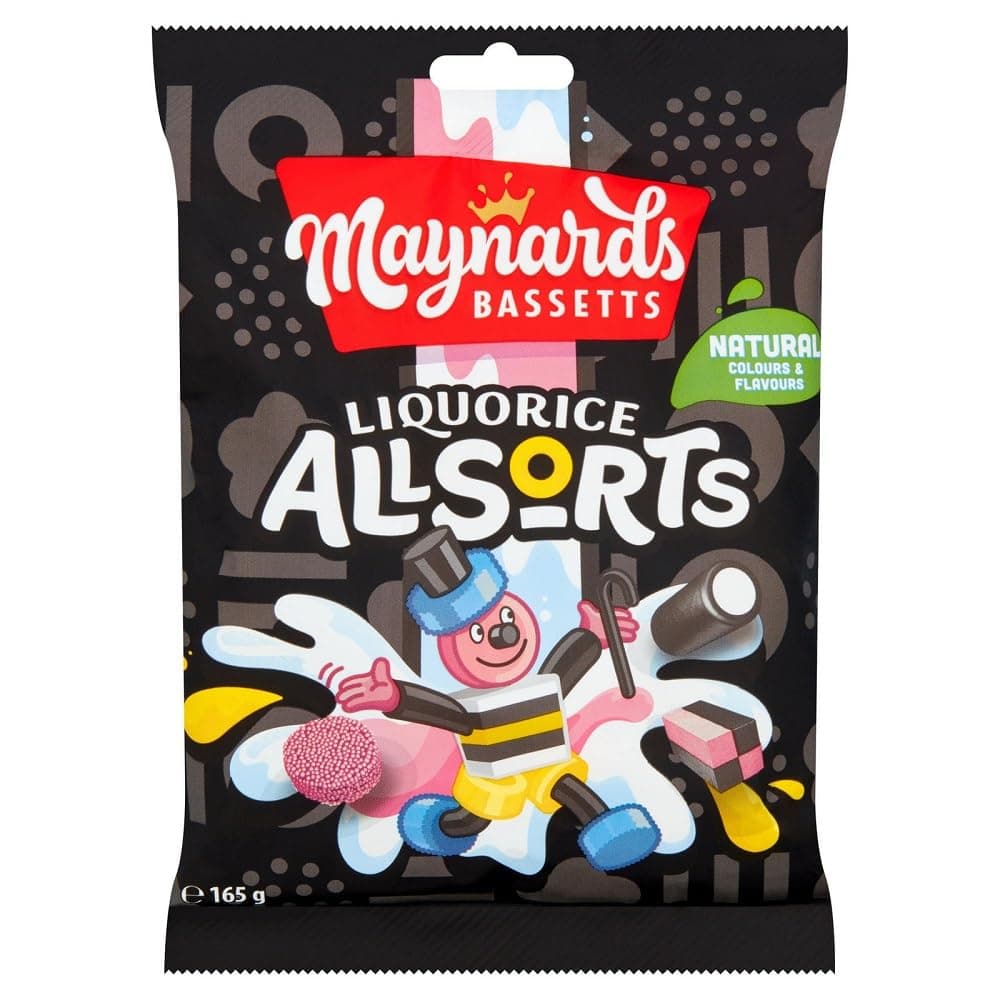 Maynards Bassetts liquorice allsorts 165g