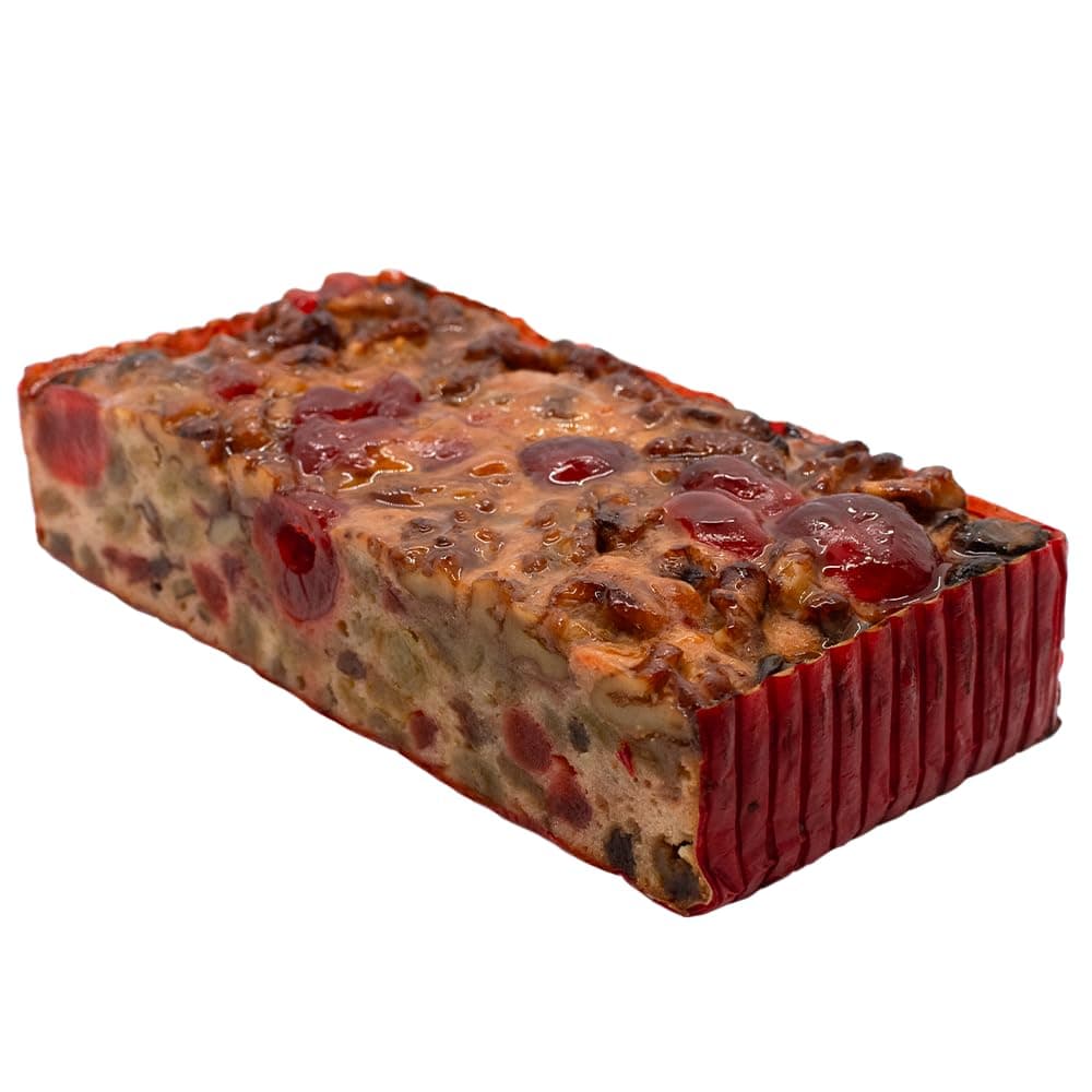 Premium Fruit Cake | 14 oz | Hand-Crafted with Glacé Fruit, Nuts & Raisins | Traditional Christmas Dessert | Winter Holiday Treat