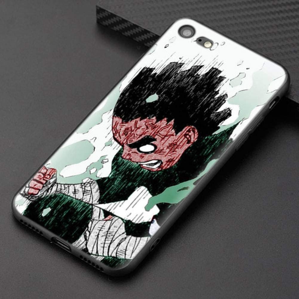 Phone Case Naruto Sasuke Rock Lee Black Cases for Apple Iphone 8 7 Plus 6S 6 Plus X Xr Xs Max 5S Se Silicone Soft Phone Case