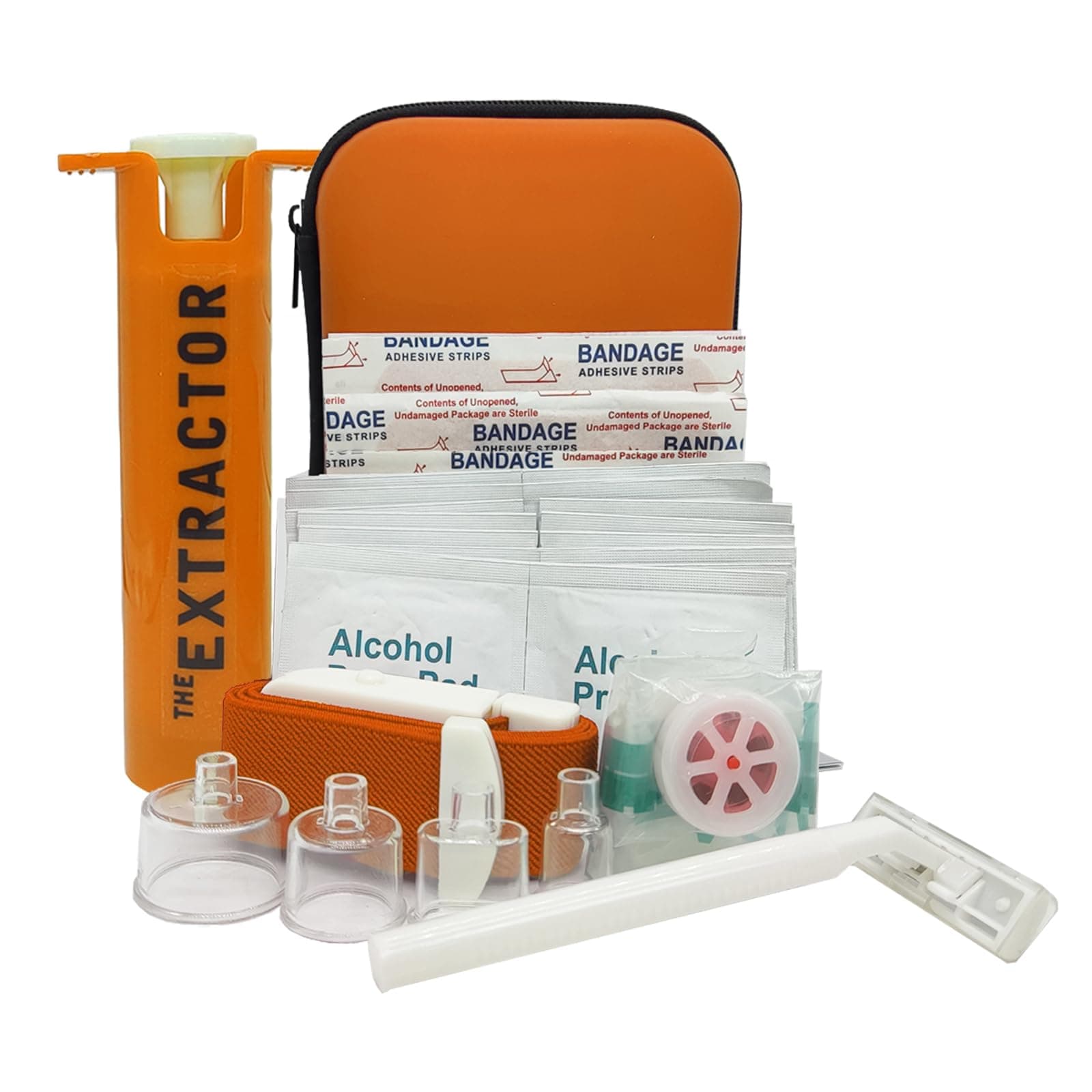Snake Bite Kit for Humans,Rattlesnake Bite Kit,Bee Sting Kit, Venom Snake Bit...