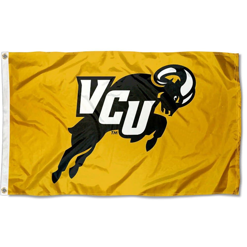 VCU Rams Jumping Ram College Flag