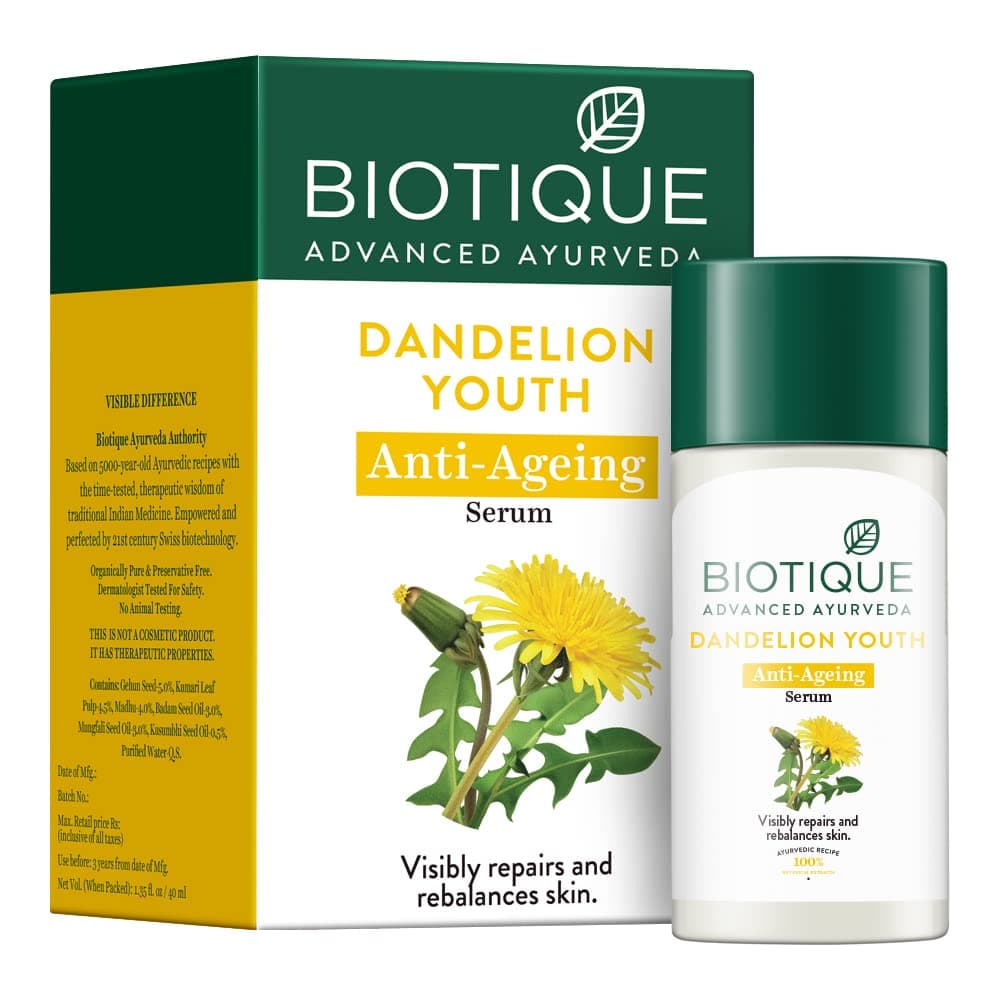 Bio Dandelion Visibly Ageless Serum, 40 ml, multi