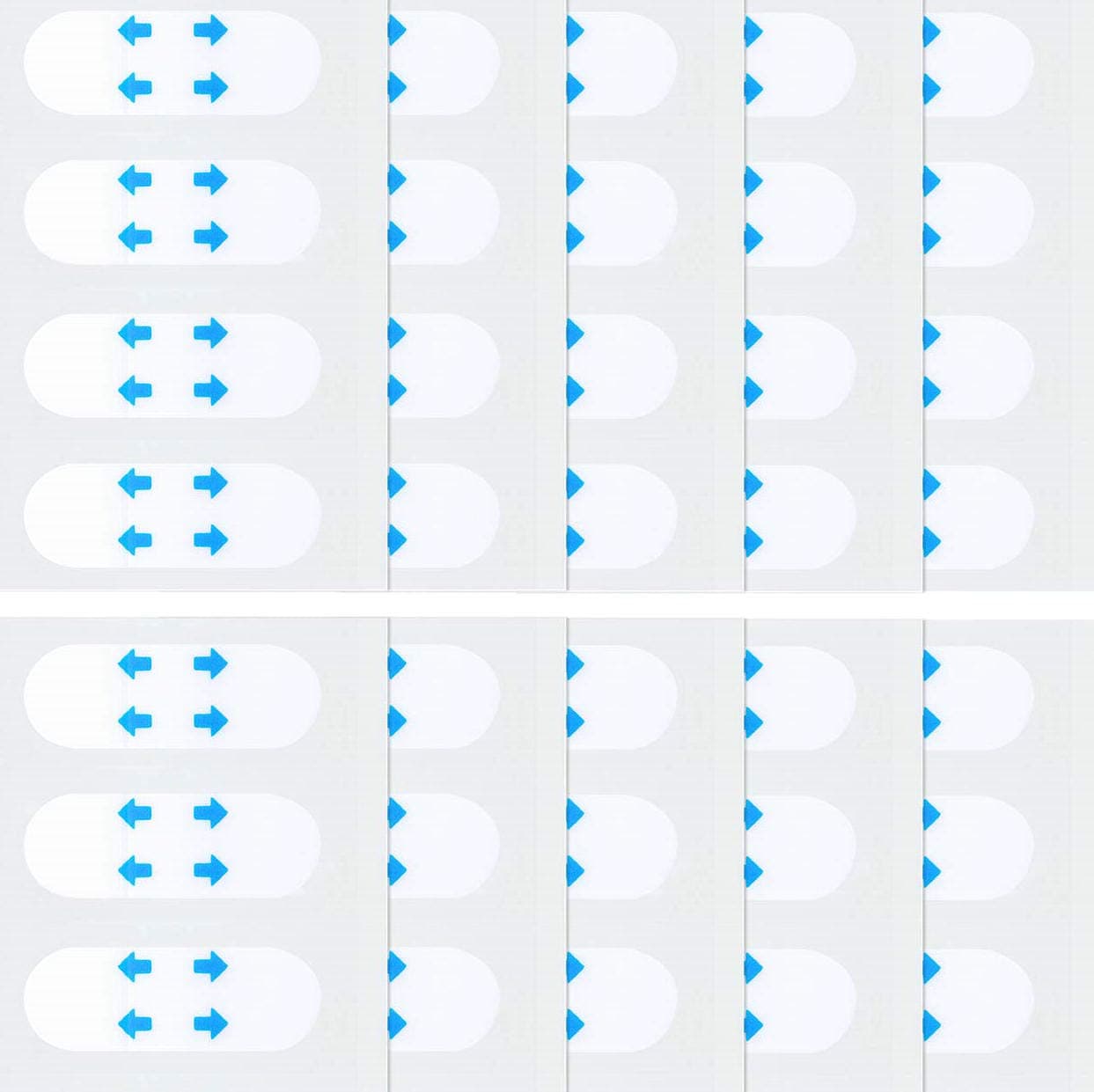 100 Pcs/Box Face Lifting Patch Invisible Artifact Sticker Lift Chin Thin Face Sticker Adhesive Tape Make-up Face Lift Tools (100 PCS/BOX)