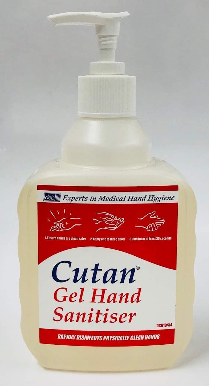 Cutan Hand Sanitiser Gel, 400 ml